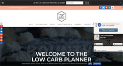 Desktop Screenshot of low-carb-planner.com